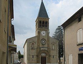 The church in Malissard