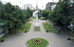 Grand Parade viewed from City Hall