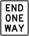 End one way