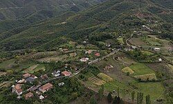 Shtanë seen from above