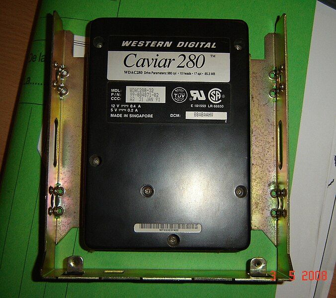 File:Western Digital Caviar280.JPG