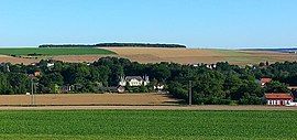 A general view of Berteaucourt-les-Thennes