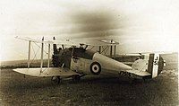 Hawker Woodcock, similar to those flown by No. 17 Squadron, 1926 to 1928.