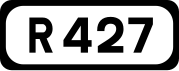 R427 road shield}}