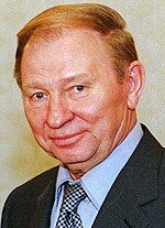 Photo of Leonid Kuchma in 2001