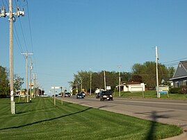 Looking east at Luxemburg