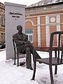 Statue of Márai in Košice