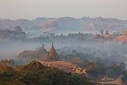 Mrauk U from Shwetaung pagoda