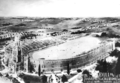 Early sketch of the Oklahoma Memorial Stadium