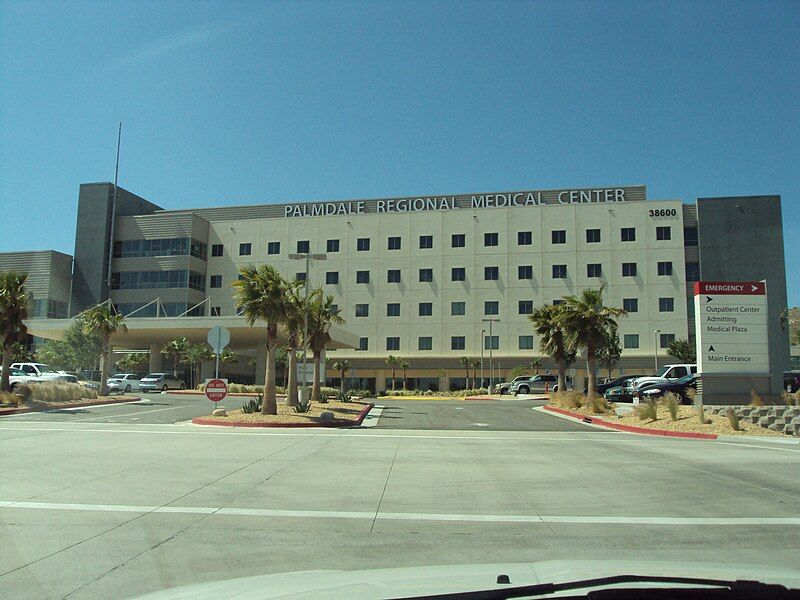 File:Palmdale Hospital Entrance.jpg