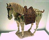 Sancai horse, Tang dynasty, c. 700 AD