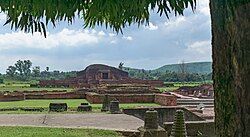 An image of the Vikramshila ancient university