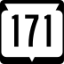 State Trunk Highway 171 marker