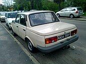 Rear view of the 1.3 sedan