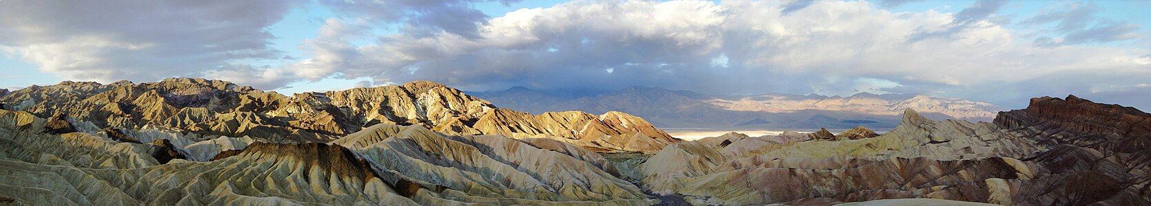 Zabriskie Point in Death Valley National Park