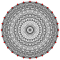 2{3}2{3}2{4}7, or , with 28 vertices, 294 edges, 1372 faces, and 2401 cells