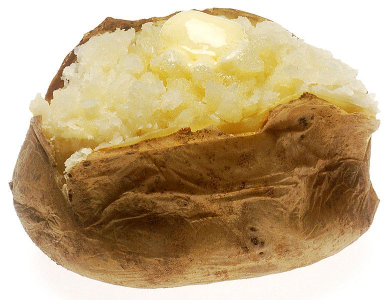 File:BakedPotatoWithButter.jpg