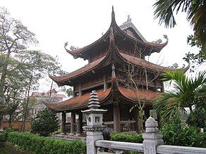 Drum tower of a pagoda.