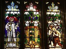 "Man's Redemption/Eucharist". Gloucester Cathedral. Image courtesy of Aidan McRae Thomson.