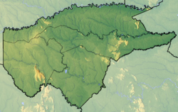 Topography of the department