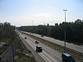 The E 75 in Jakomäki, near Helsinki, Finland