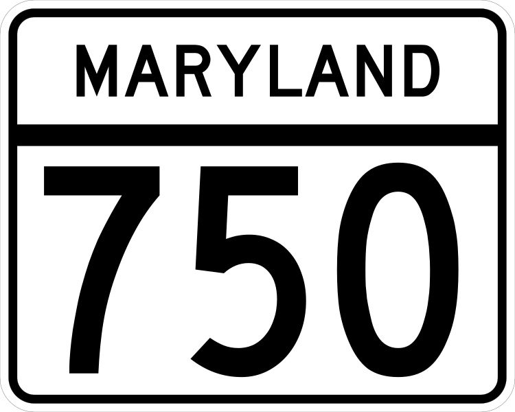 File:MD Route 750.svg