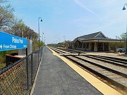 Palos Park station