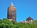 Pouch Castle with Red Tower