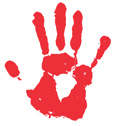 File:Red hand.svg