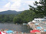 Salt-water lake in Sovata/Szováta