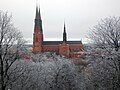 The Lutheran Cathedral of Uppsala, Sweden.