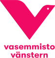 Logo of the Left Alliance since 2018.