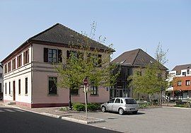 The town hall in Zillisheim