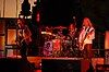 Alice in Chains performing in September 2007. From left to right: William DuVall, Sean Kinney and Jerry Cantrell.