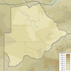 Letsibogo Dam is located in Botswana