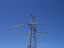 Pylon of the HVDC Italy–Corsica–Sardinia