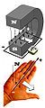 Determining the direction of induced currents