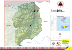 Official map of the Administrative post