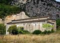 View of the Santa María de Obarra Monastery