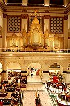 The Grand Court at Macys Department Store (in the Wanamaker's building)