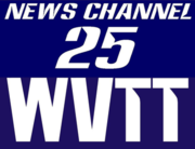 Anklepants, a font based on Westinghouse Broadcasting wordmarks, in use in a former logo for WVTT in Olean, New York