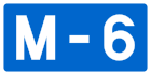 M-6 highway shield}}