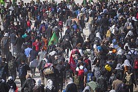 Arba'in pilgrims