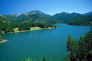 Applegate Lake in Jackson County