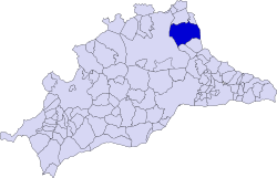 Municipal location in the Province of Málaga