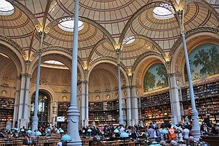 Salle Labrouste, Bibliothèque nationale de France, 1861–68