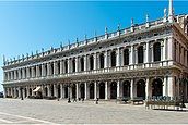 Main facade of the Biblioteca Marciana