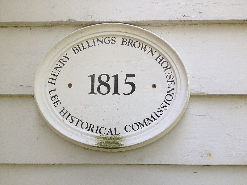 File:BillingsBrownHouse1815marker.jpg