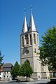 Evangelical church, built on the spot where once stood the Augustinian canonical foundation church.