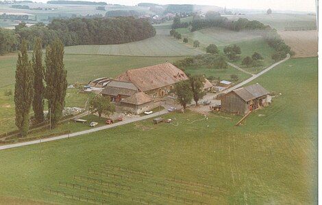 Old farm of the Château de Vullierens, dating from the 18th century